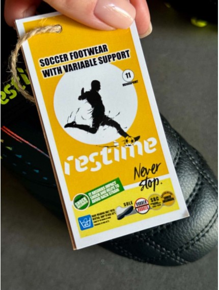 ДИТЯЧІ КРОСІВКИ ДЛЯ ФУТБОЛУ RESTIME ДЛЯ ХЛОПЧИКА